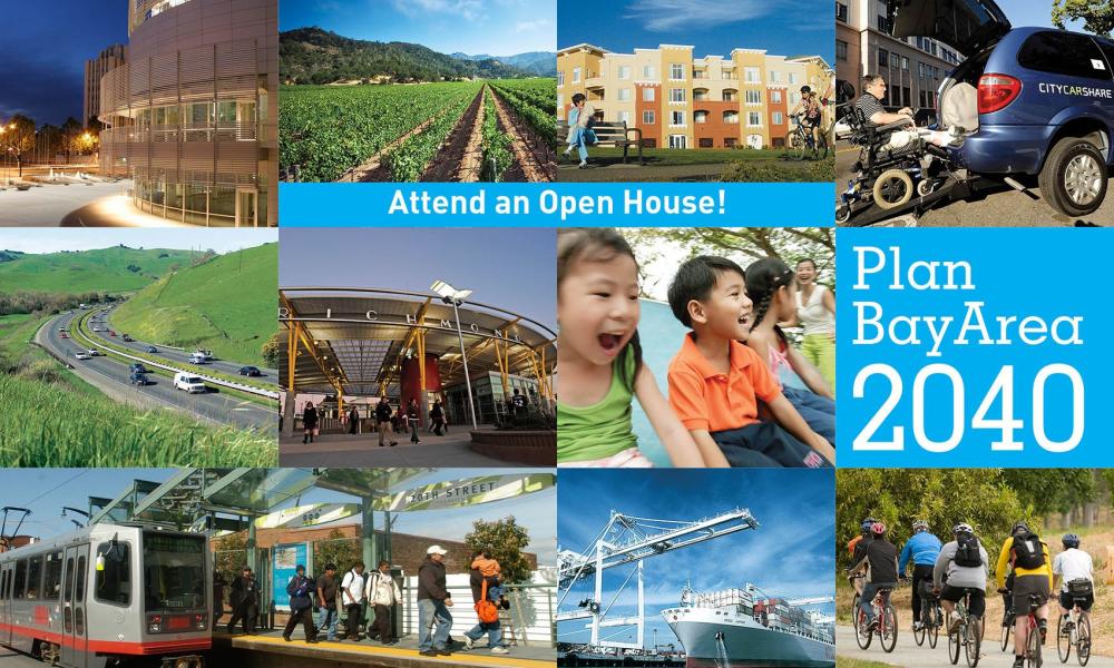 Plan Bay Area 2040 Brochure cover