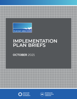 Plan Bay Area 2050: Implementation Plan Briefs Document Cover